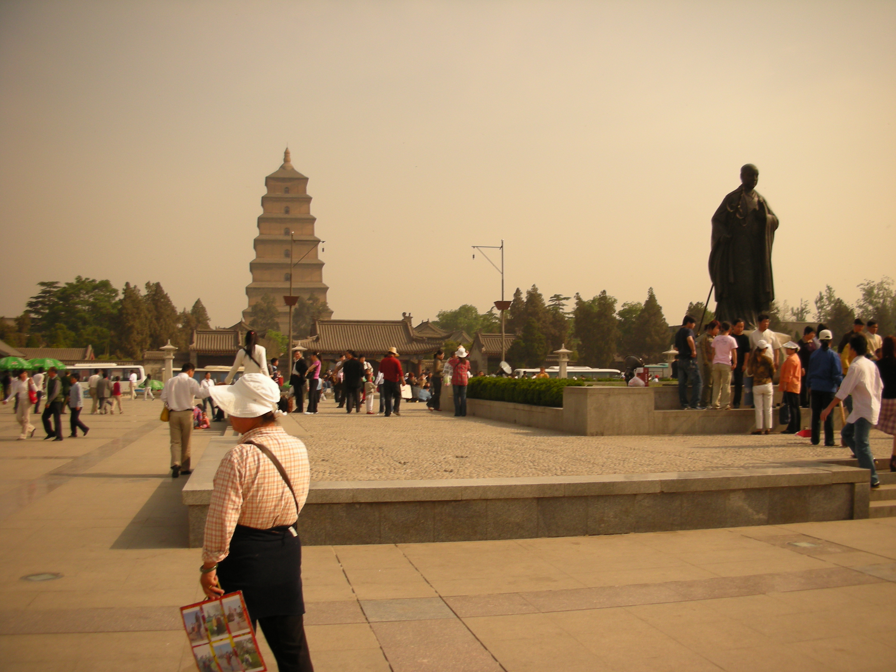 かつて栄華を誇った中国の古都、西安(その3.玄奘三蔵ゆかりの大雁塔)